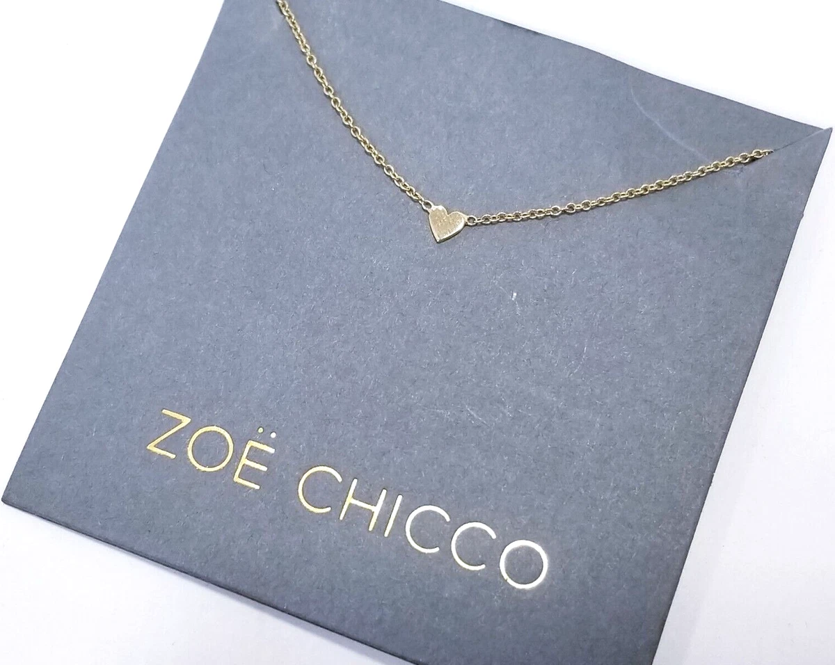 Zoe chicco 2024 heart bracelet