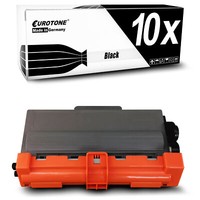 10X Eurotone Patrone Schwarz Kompatibel F�R Brother TN-3390 HL-6180DW HL-6180DWT