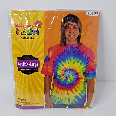 T-Shirt 60's Tie Dye Adult T-Shirt 60's Tie Dye Adult