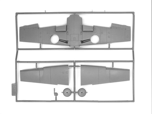 ICM 48105 Scale model kit 1:48 Messerschmitt Bf-109F-4Z/Trop WWII German fighter - Picture 15 of 24