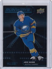 2022-23 Upper Deck Allure - Runways #RW-7 - Jack Quinn Insert - Rookie RC