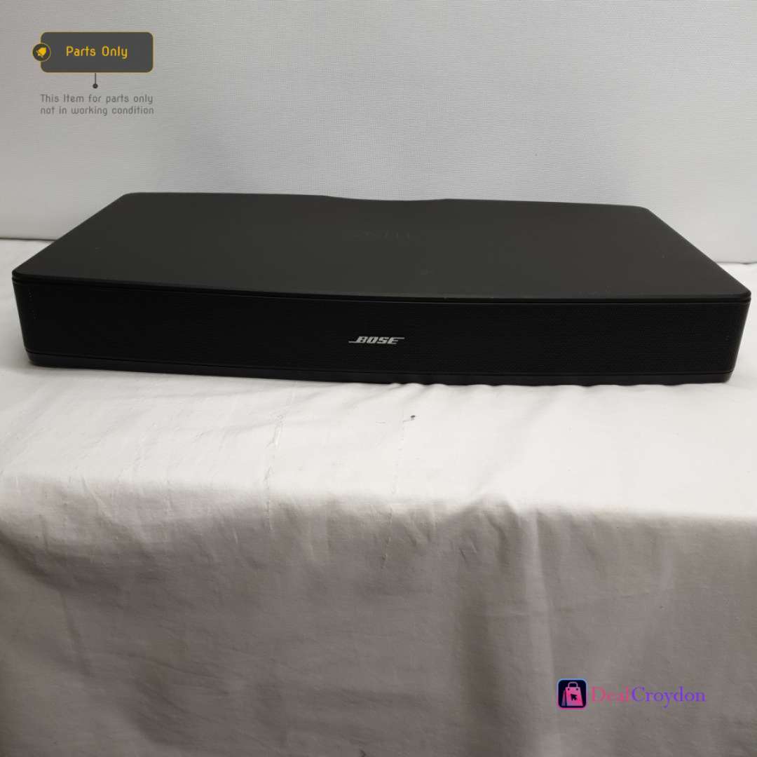 BOSE SOLO TV SOUND SYSTEM 410376 SOUND BASE SPEAKER NO REMOTE FOR