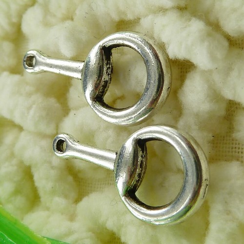 240 Pcs Tibetan Silver Nice Charms Pendant 19X10MM S1469 DIY Jewelry Making - Picture 4 of 6