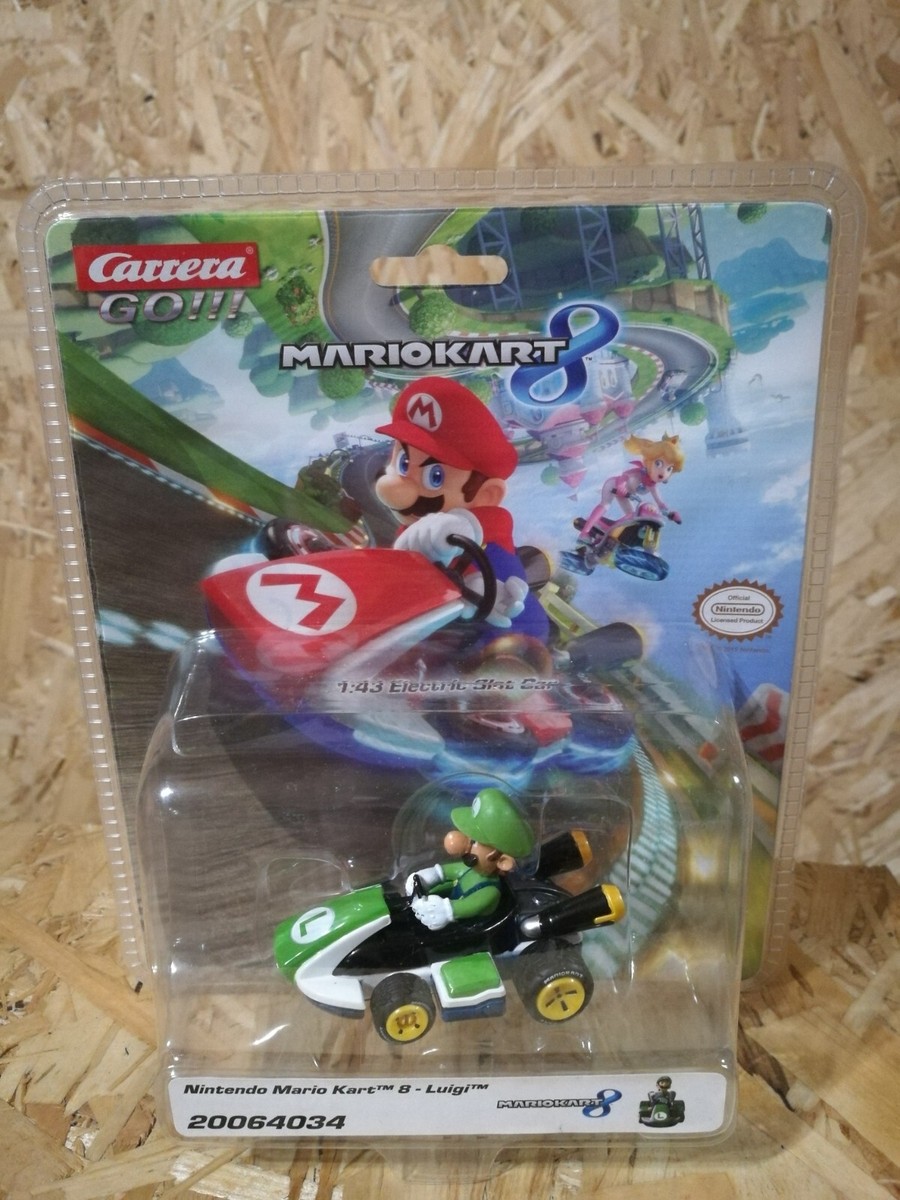 Carrera Go!!! #64034 Nintendo Mario Kart 8 - Luigi 1:43 Analogue