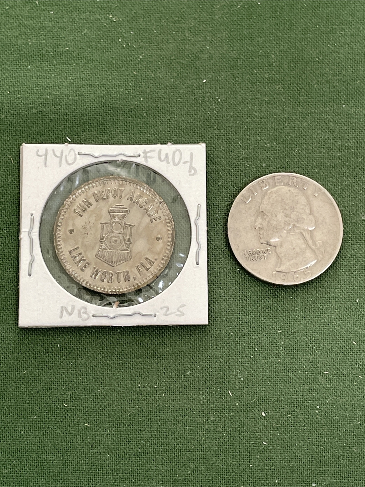 Vintage Fun Depot Arcade NCV Token Lake Worth Florida Video Game Coin ...