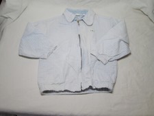 Vintage Just Elements Toddler Girl's Lightweight Jacket Blue Gingham Size 4T