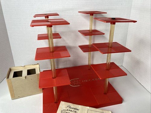 Vtg Pleasantime Games Boardgame Space Checkers Box Fair/VG SciFi Star Trek Cmple - Picture 13 of 19