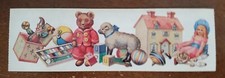 Vintage 1990's The Gifted Line John Grossman "Little Girls Toys" sticker strip