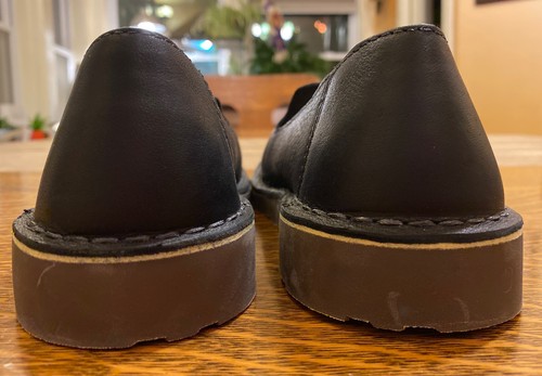 NWOB L.L. Bean Stonington Women's 7 Shoes Loafers Flats Black Leather Slip On - Picture 7 of 10