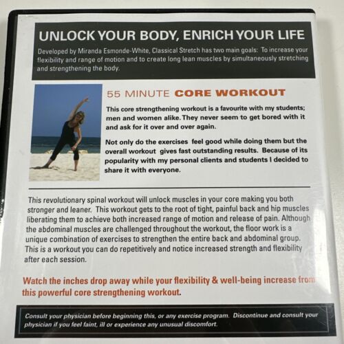 Classical Stretch: The Esmonde Technique - 55 Minute Core Workout (DVD, 2010) - Foto 3 di 5