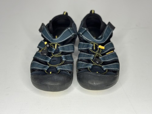 Keen Newport H2 Adjustable Hiking Trail Sandal Youth Size 4 Blue - 第 1/6 張圖片