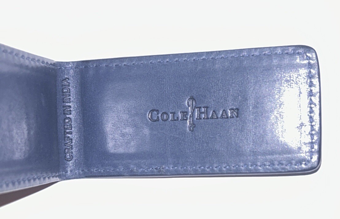 Cole Haan Money Card Clip Wallet eBay