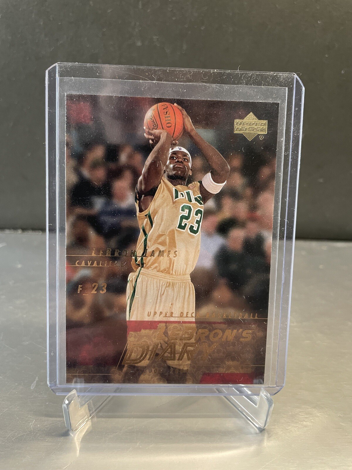 2003-04 Upper Deck LeBron’s Diary #LJ3 LeBron James Rookie Cleveland Cavaliers