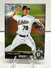 2017 Bowman Chrome Prospects Card #BCP248 Daniel Gossett Oakland Athletics