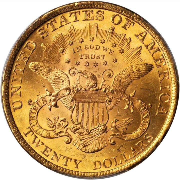1897 PCGS MS64 20 Gold Double Eagle eBay