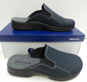 CIABATTE PANTOFOLE UOMO RAGAZZO ECOPELLE MORBIDE MARCA INBLU ART.PO64 | eBay