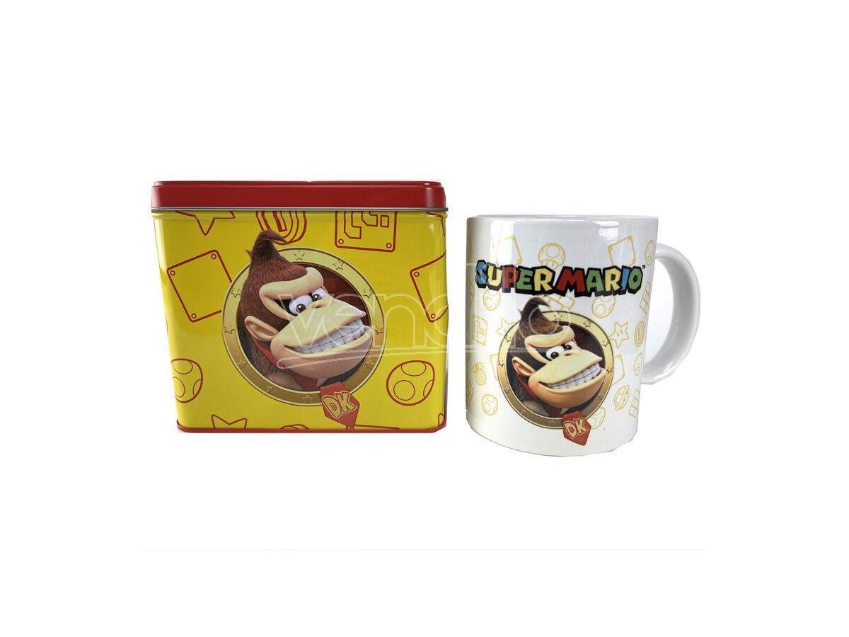 Nintendo Super Mario Bros Donkey Kong Tazza + Money Box Set Nintendo