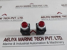 Lot Of 5X Sungho PR25P-2L (LED) Red Signal Lamp