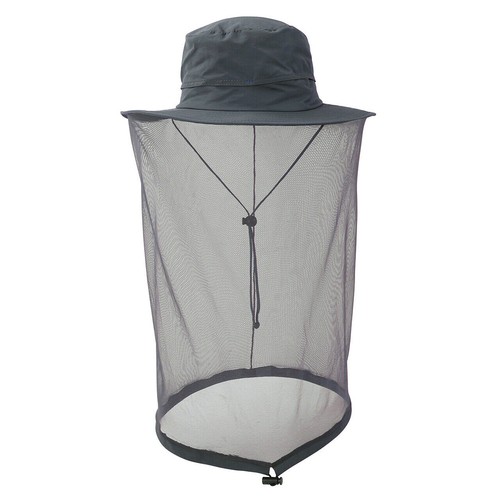 Men Women Mosquito Head Face Net Hat Boonie Hat Sun Cap Hidden Mesh Protection - Picture 10 of 19