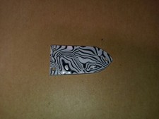 Zebra Stripe Bullet Style Truss Rod Cover