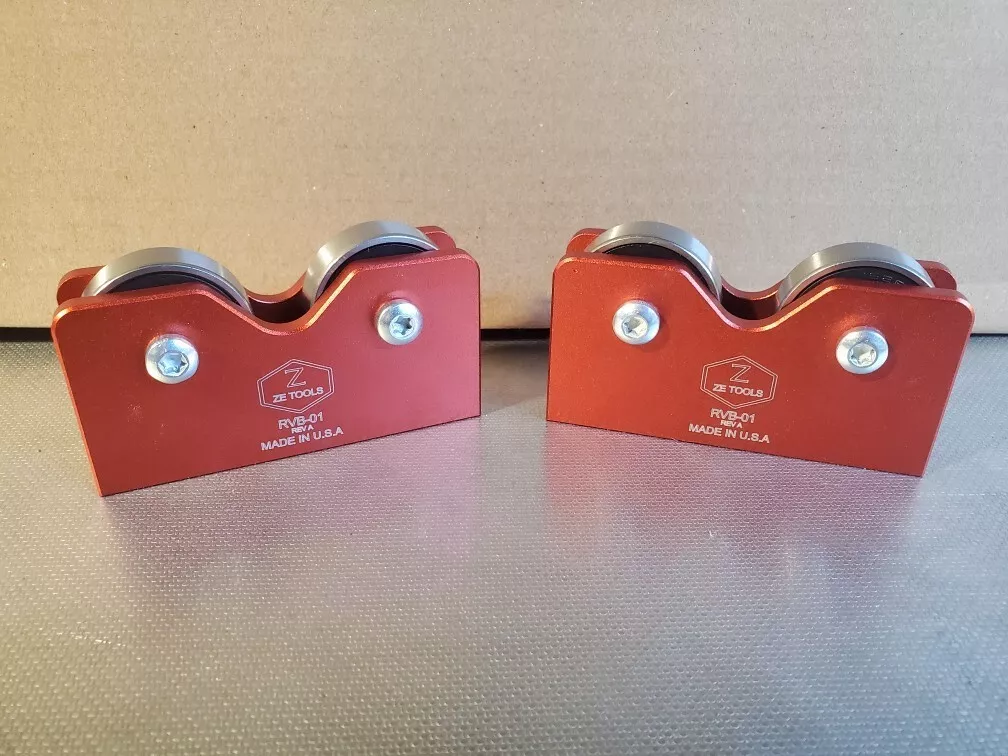 Roller Bearing V Block Shaft Straightening Roller Blocks Shaft Inspection Pair