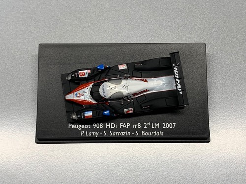Peugeot 908 racing car HDi FAP #8 LM 2007 Lamy Sarazzin Spark Minimax H0 1:87 OV - Picture 11 of 12