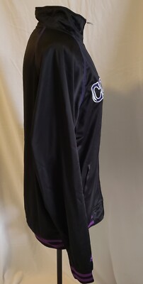Colorado Rockies MLB Embroidered Full Zip Track Jacket MAJESTIC
