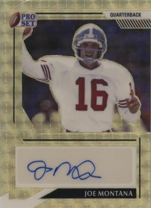 2022 Leaf Pro Set Metal Joe Montana #PA-JM1 - 1 of 2