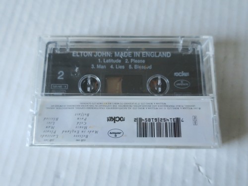 ELTON JOHN : MADE IN ENGLAND - CASSETTE AUDIO - AUDIO TAPE - NEUVE - NEW - Picture 3 of 3