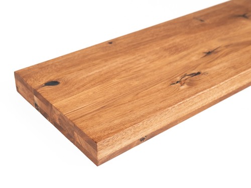 Treppenstufe Eiche Wildeiche 5 cm naturgeölt Regalbrett Fenstersims Trittstufe - Bild 2 von 8