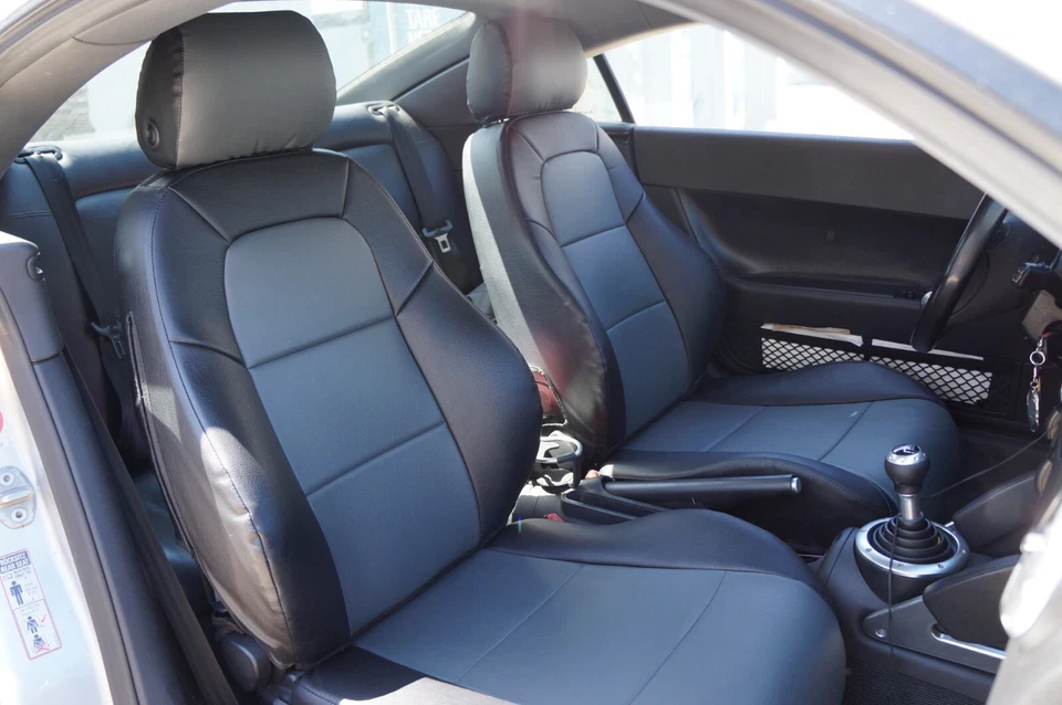 AUDI TT 1999-2006 LEATHER-LIKE CUSTOM MADE FIT SEAT COVERS 13 COLORS AVAILABLE - Image 3 of 4