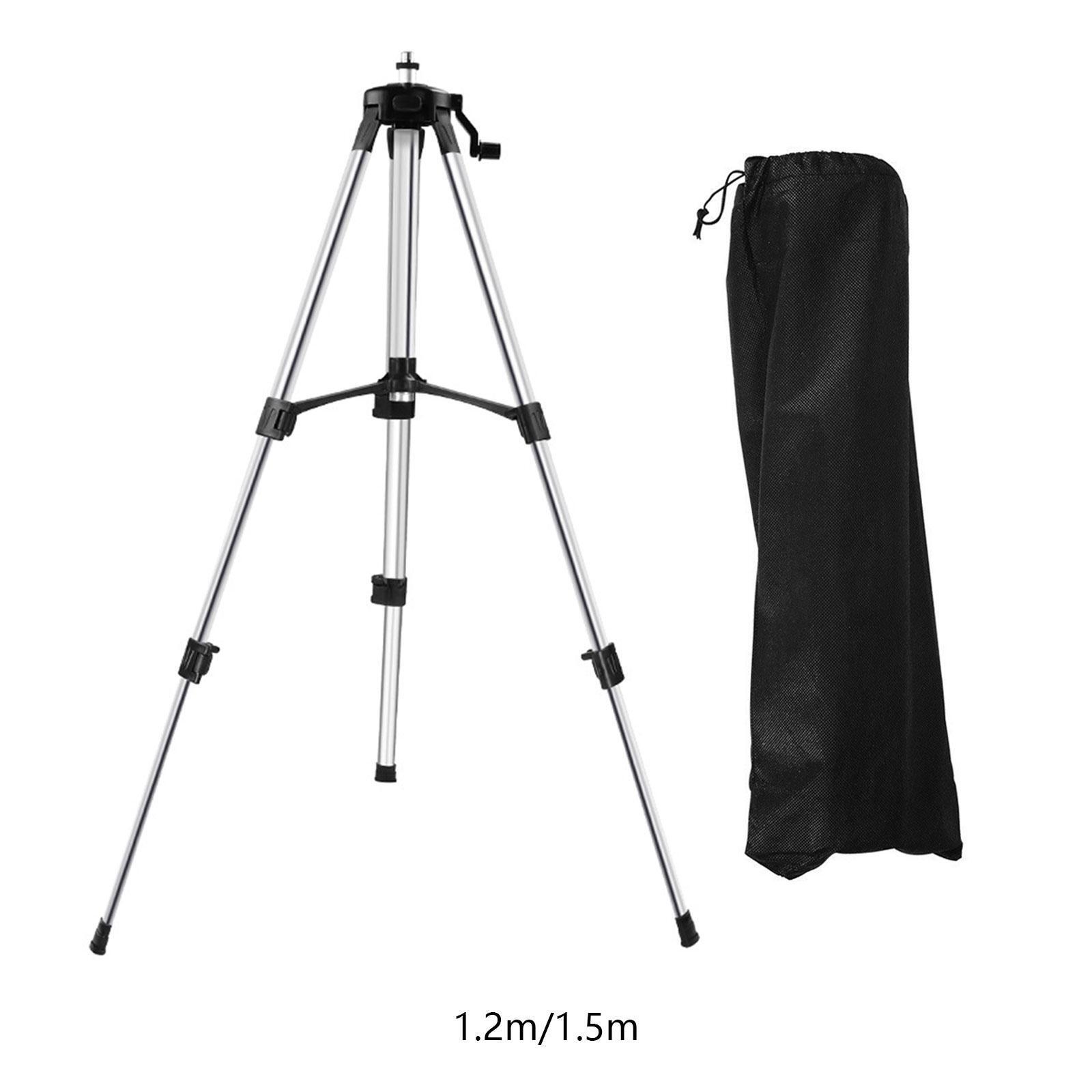 Level Tripod 5/8" to 1/4" Adapter Thicken Aluminum Alloy Contractor
