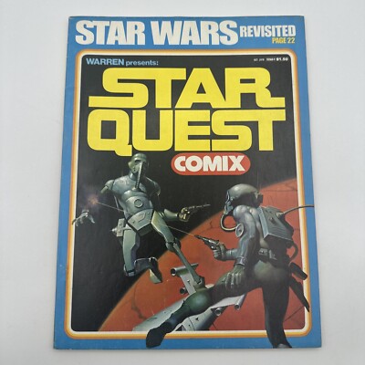 #1 Star Quest Comix (OCT 1978) A Warren Magazine Cover Art by Ken Kelly