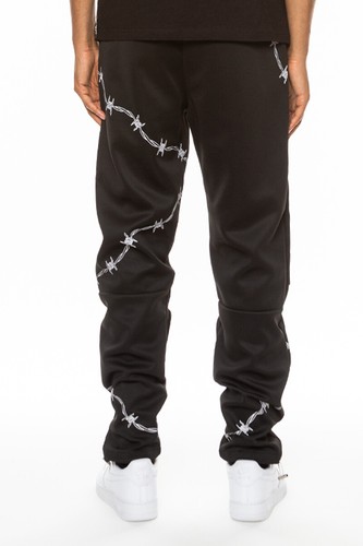 Herren Freizeithose Streetwear schmale Passform Hose Cargo Jogger Hip Hop Grafik Hose - Bild 5 von 32
