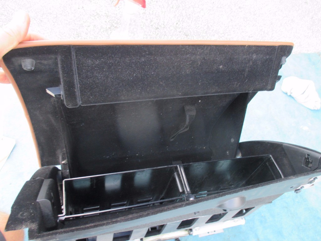 Bentley Continental Gtc Gt Flying Spur complete glove box compartment brown 