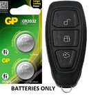 2X FORD Kuga (2011 - Present) SMART KEY FOB BATTERY FREE 1ST CLASS POST.