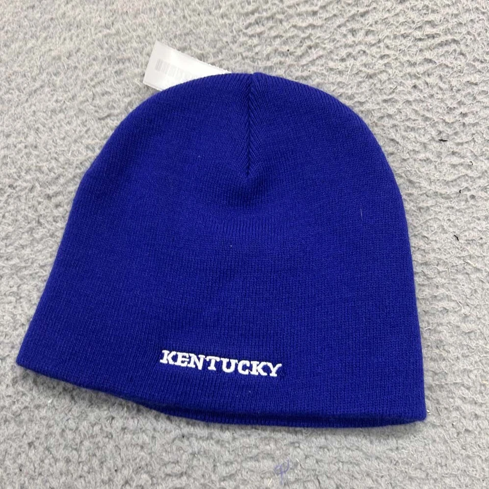 Kentucky Wildcats Hat Cap Mens Beanie One Size Captivating Blue Toboggan Sock Ha - Image 2 of 4