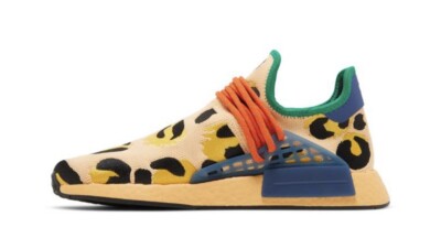 adidas Men PHARRELL WILLIAMS HU NMD ANIMAL PRINT Pulse Amber
