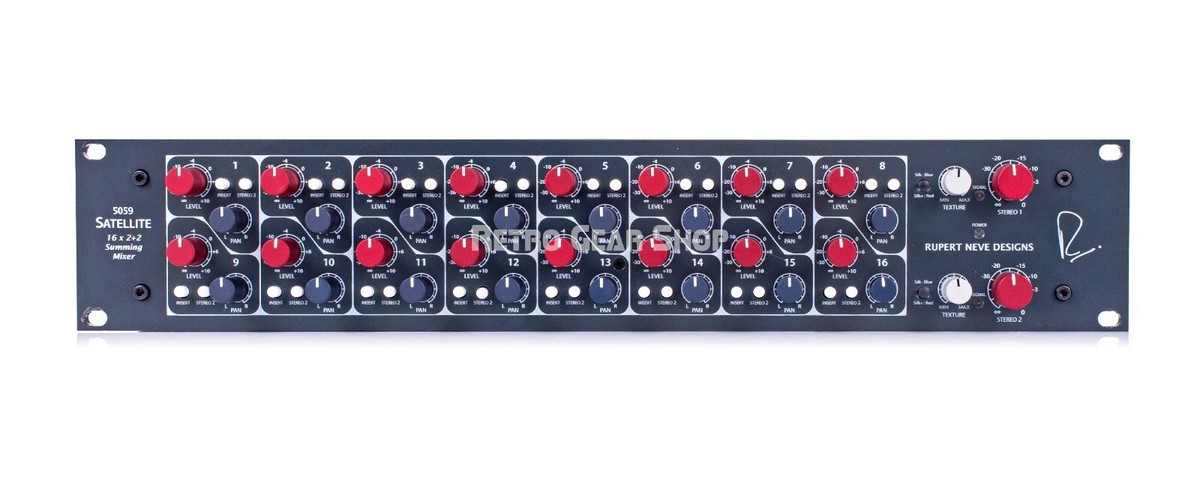 Rupert Neve Designs 5059 Satellite Summing Mixer Shelford Edition