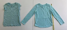 So Cutest Tee Girls  Size 10 , Long and Short Sleeves - Green