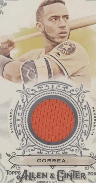 2018 Topps Allen & Ginter - Carlos Correa #FSRB-CC - 1 of 1