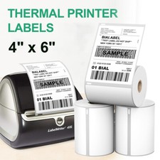 4" x 6" Compatible DYMO 4XL Direct Thermal Shipping Labels 1744907 - 220/Roll