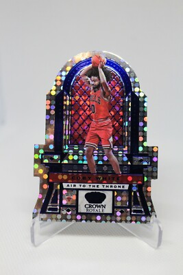 NBA Trading Card 2019-20 Crown Royale Coby White / Steve Nash Air To The Throne 