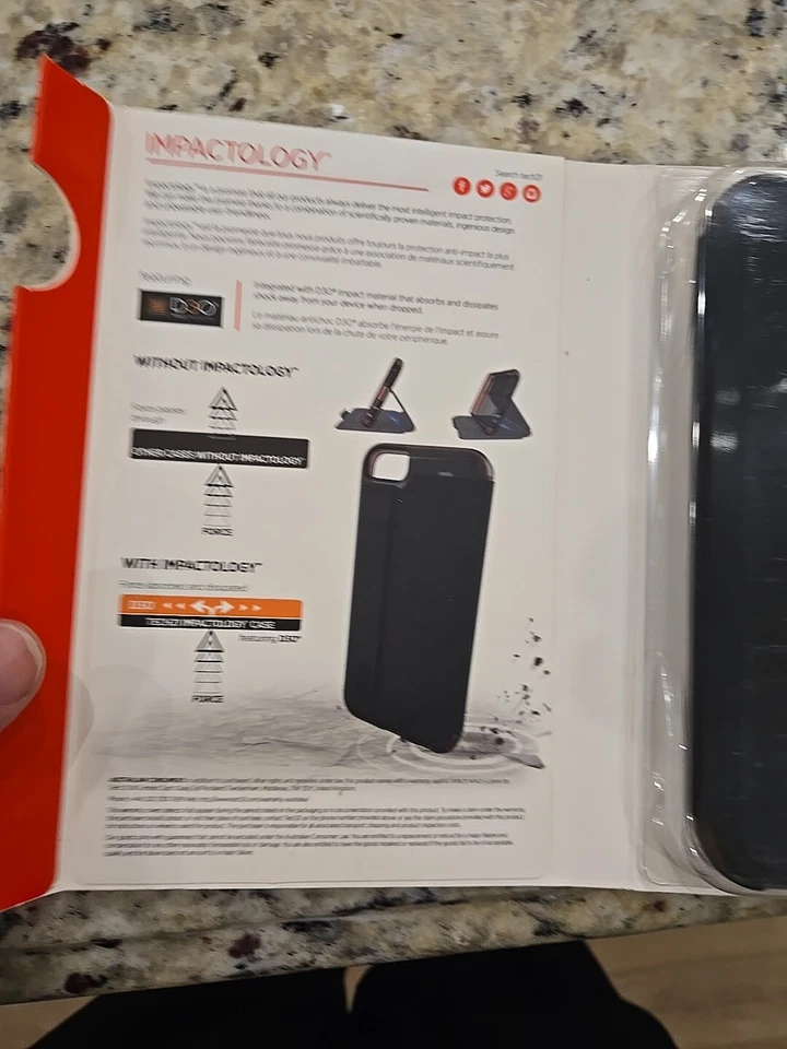 Tech21 - EVO Tactical Case for Apple iPhone 6 Plus Black - Image 3 of 4