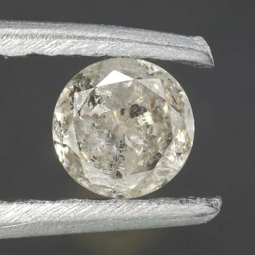 0.09 Ct Fancy Grayish Round Cut Natural Polished Real Diamond For Jewelry 2 mm - Picture 11 of 11
