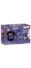 Funko Pop! Captain America Marvel Patriotic Age Pop & Tee - L PREORDER CONFRIMED