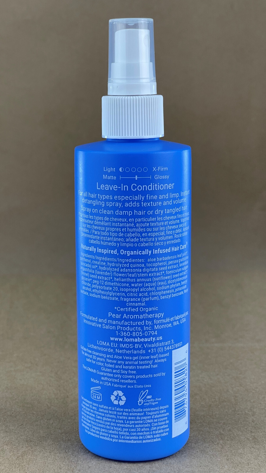 LOMA Leave In Conditioner Spray 8 oz 876794018206 | eBay