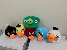 Angry Birds Heads Set 6 Pieces - Plush Dolls