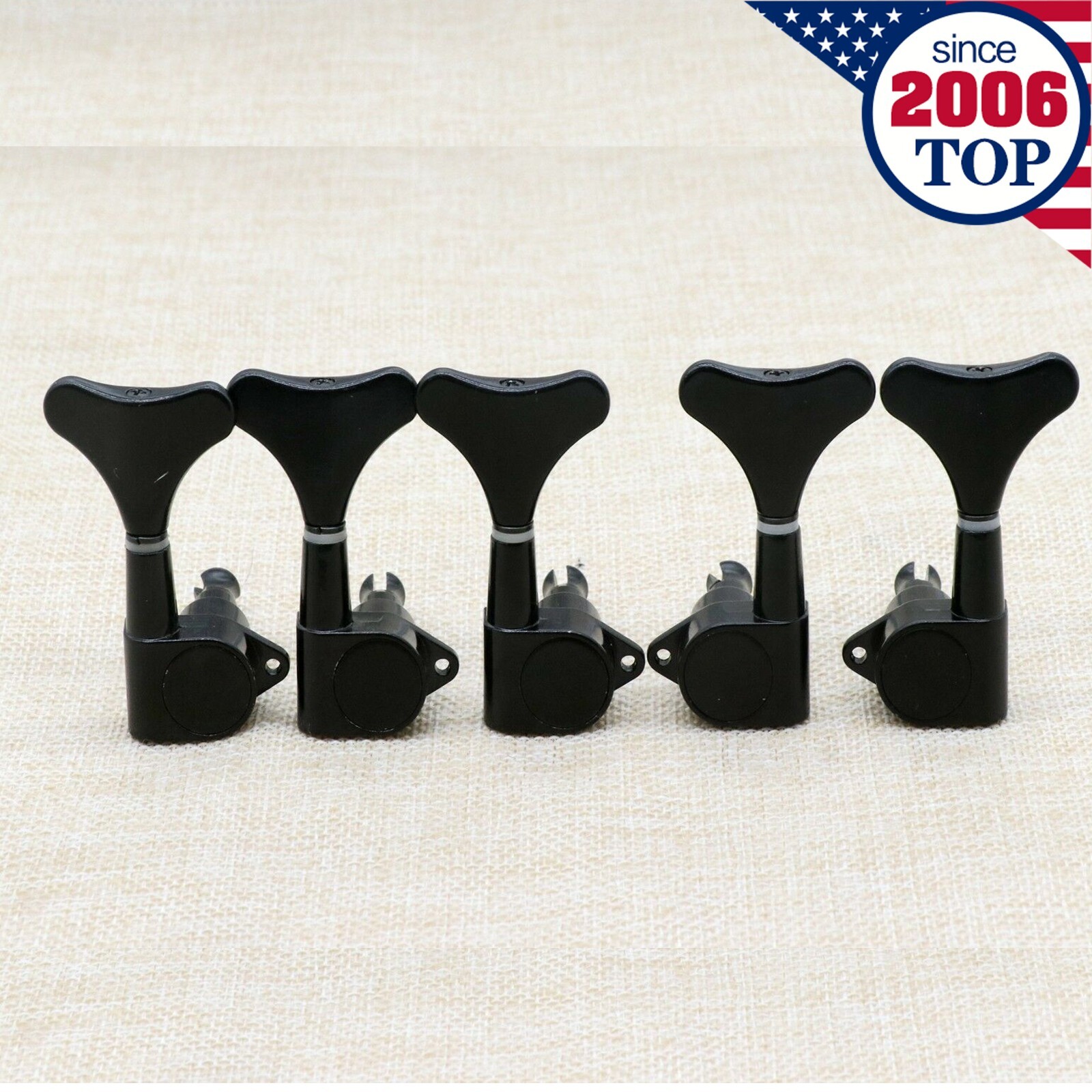 Bass Tuning Pegs Tuners Machine Heads for 5 String Guitar Sealed 2L3R