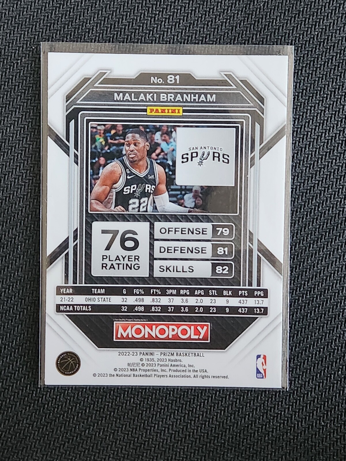 2022-23 Monopoly Prizm NBA Base Cards. Complete Your Set! - Picture 163 of 181